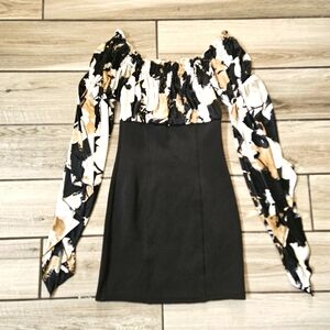 Funky OFF Shoulder Y2K Dress